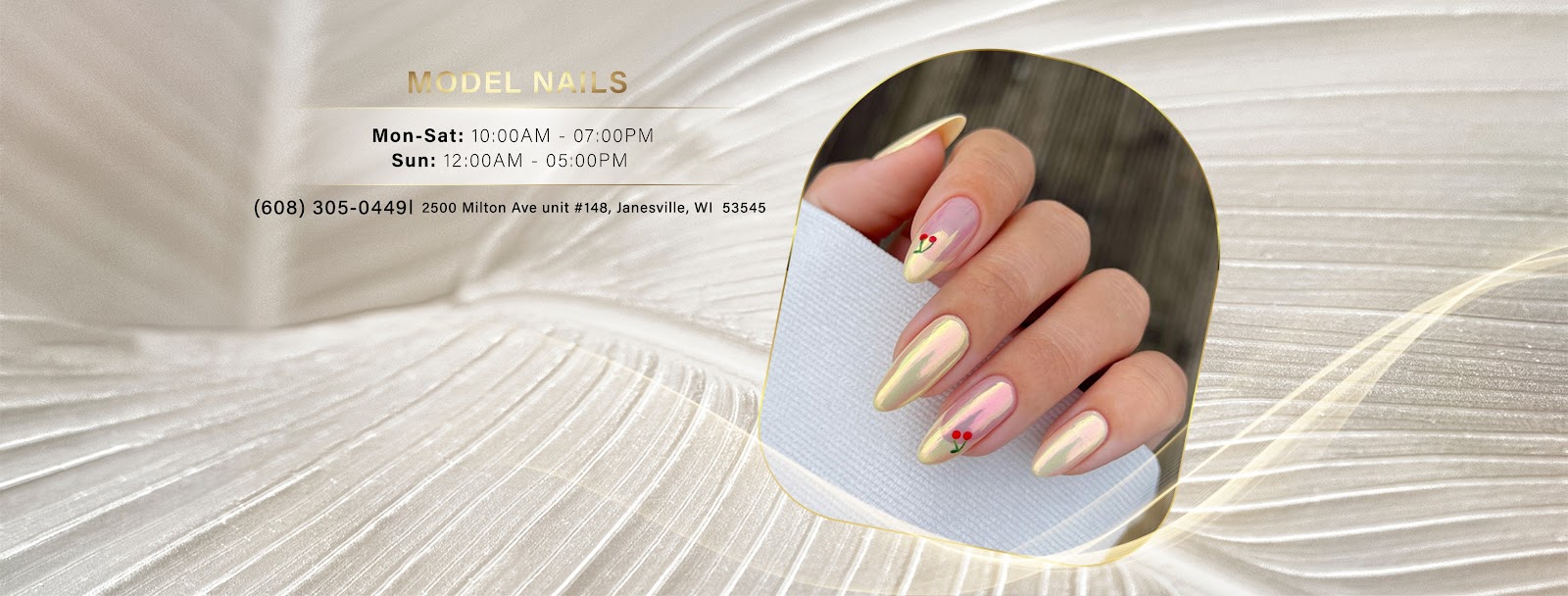 Model Nails logo