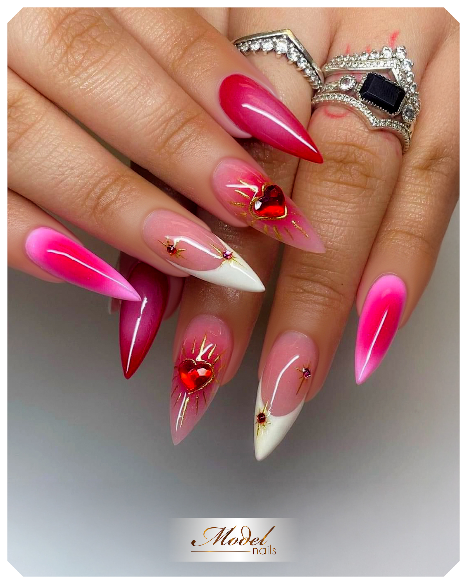 Model Nails nail work in Janesville, Wisconsin